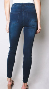 Mid Rise Stretchy Waist Skinny Jeggings