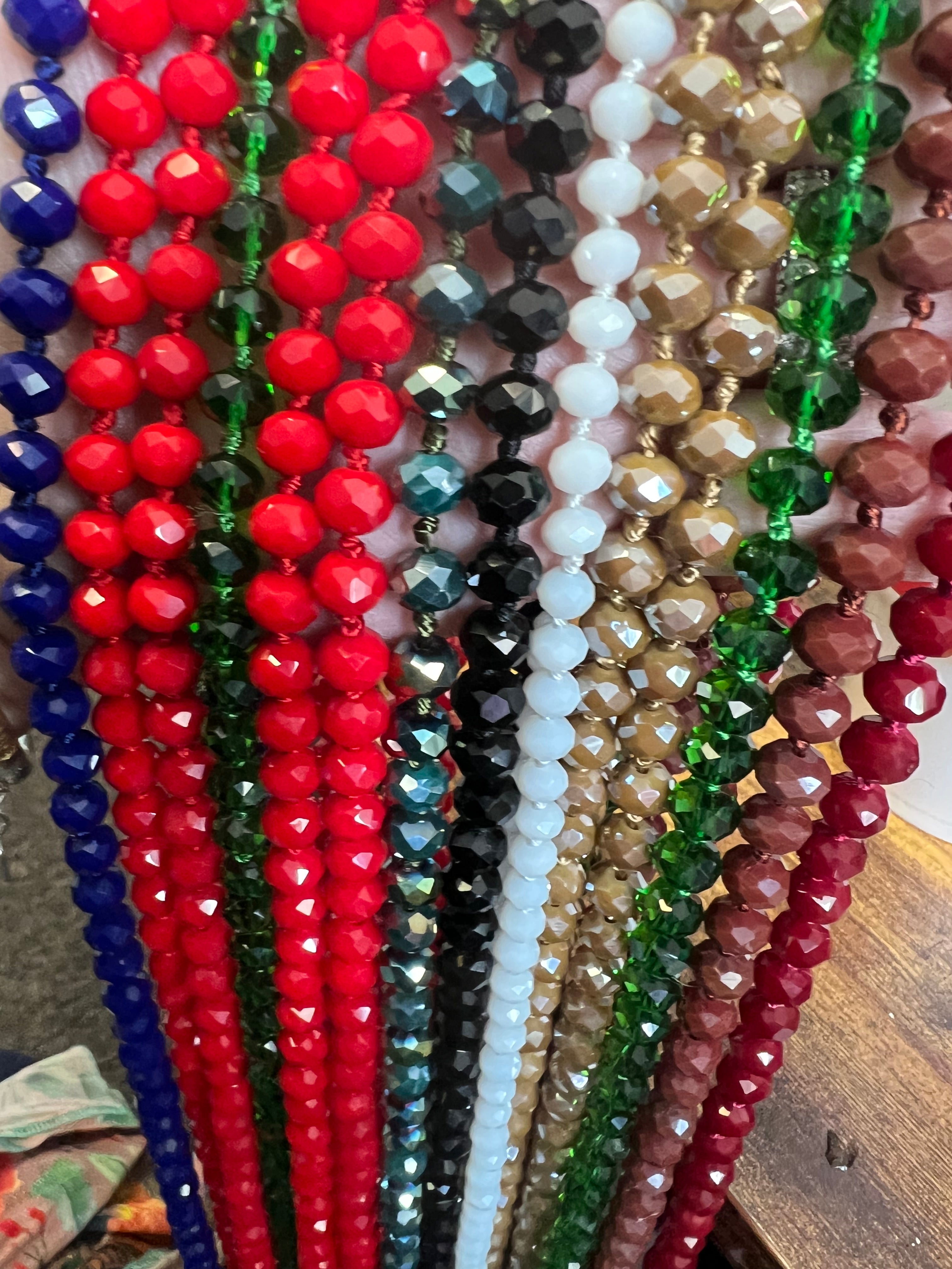 60" Bead Necklaces