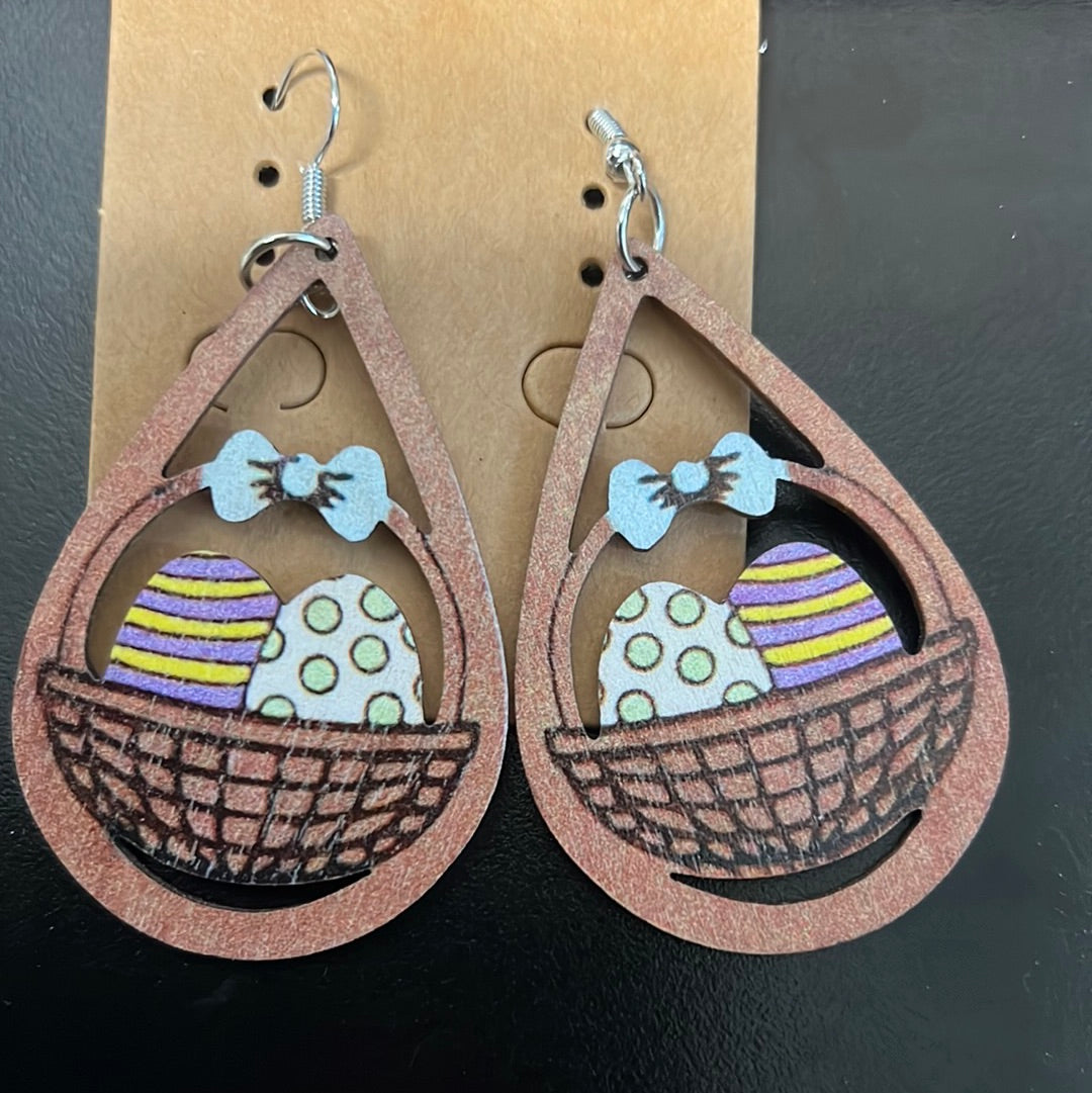 Easter Basket Earrings