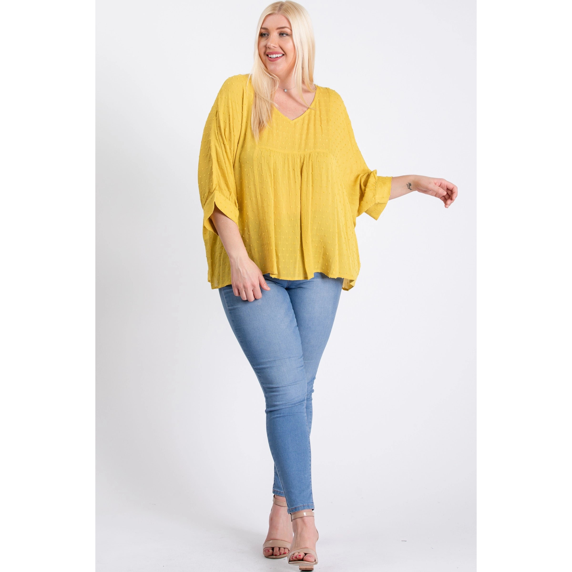 Lets Spring to Fall - Mustard Blouse