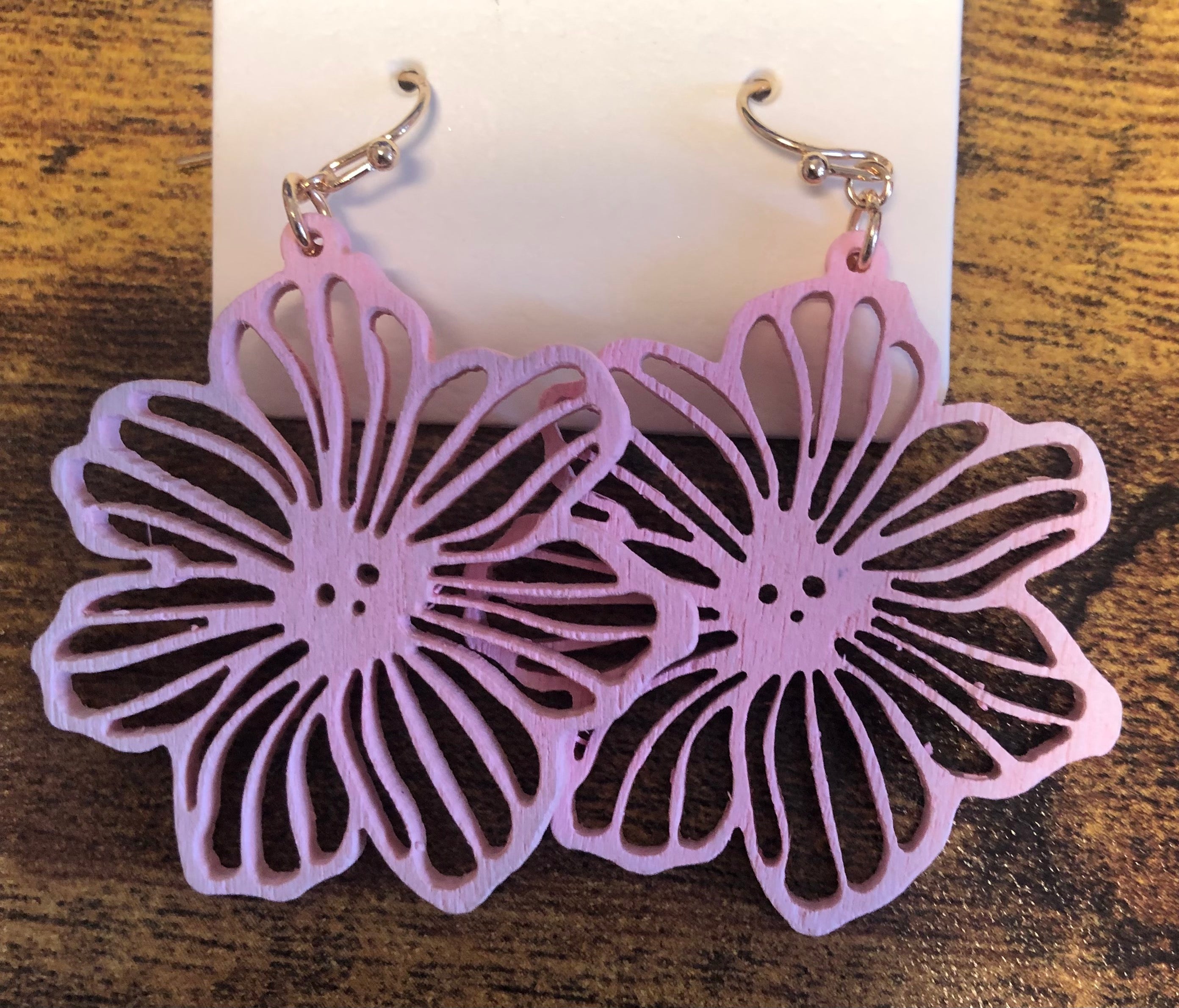 Pink Flower earring